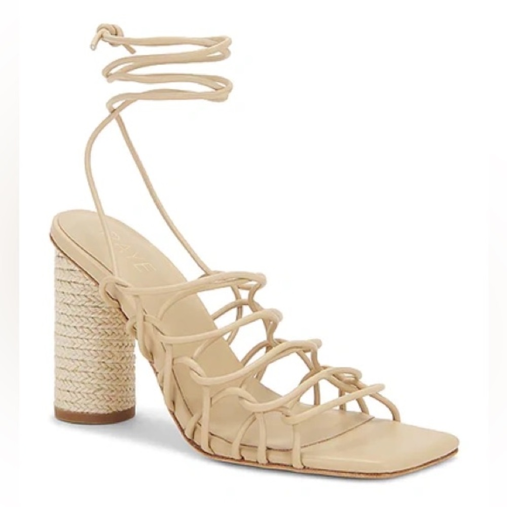 Raye the Label Damaris Heel in Nude